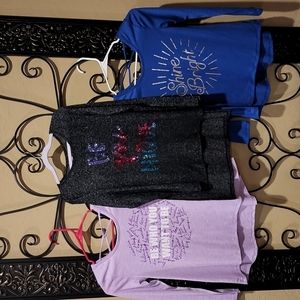 Girls Long Sleeve Shirts Size 7/8